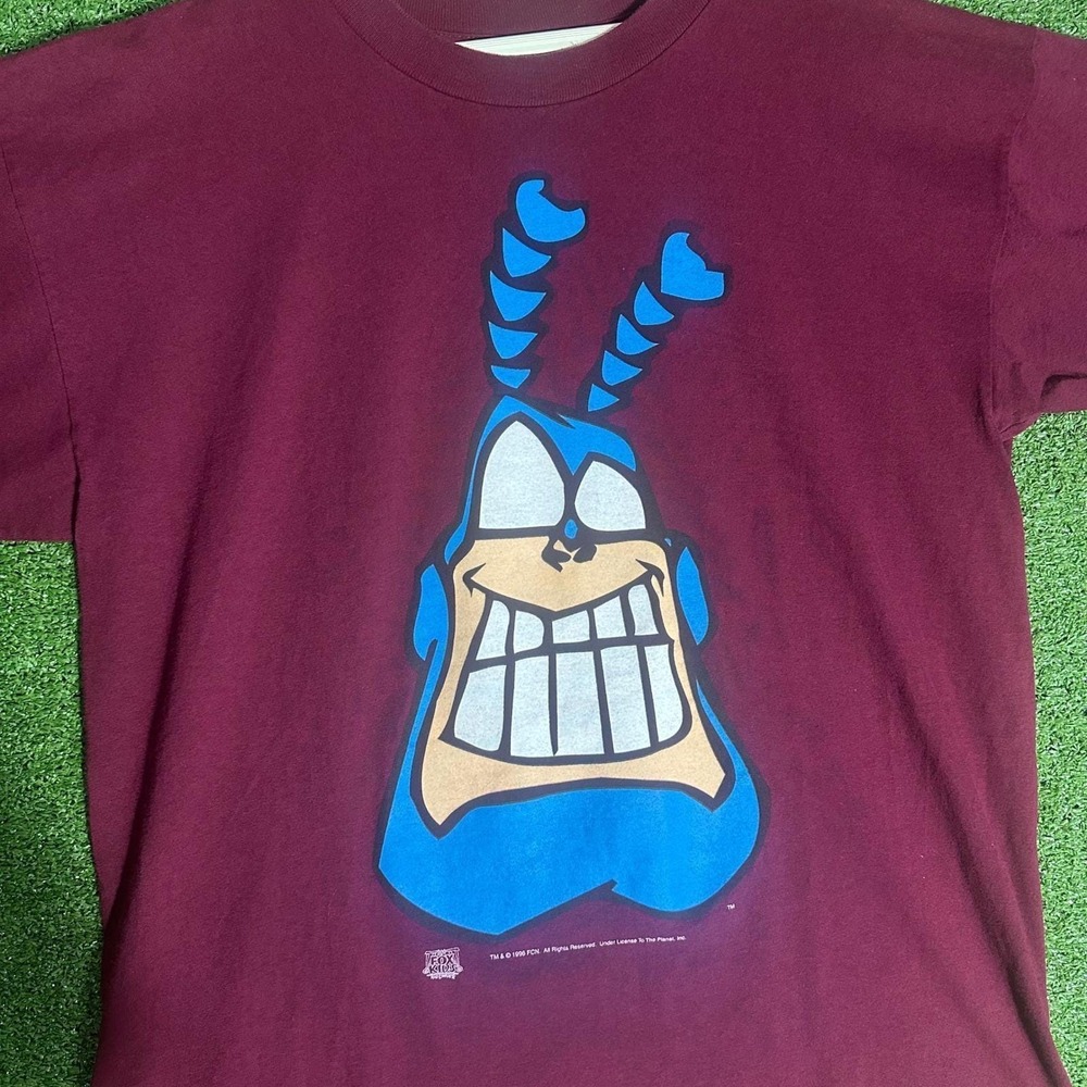 Vintage 1996 The Tick Fox T-Shirt Murina Made in USA Men's Size XL 90s Promo - Picture 15 of 16